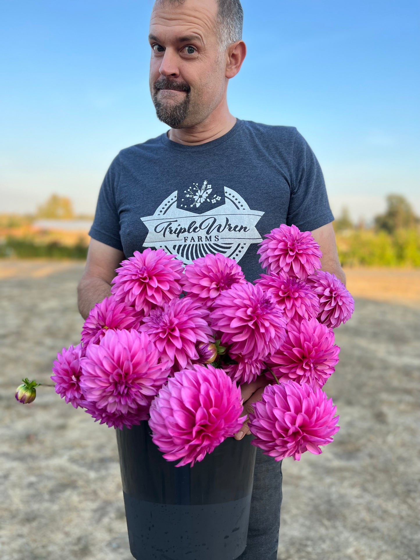 buy Bloomquist Bring Forth dahlia tubers from Triple Wren Farms for your home garden