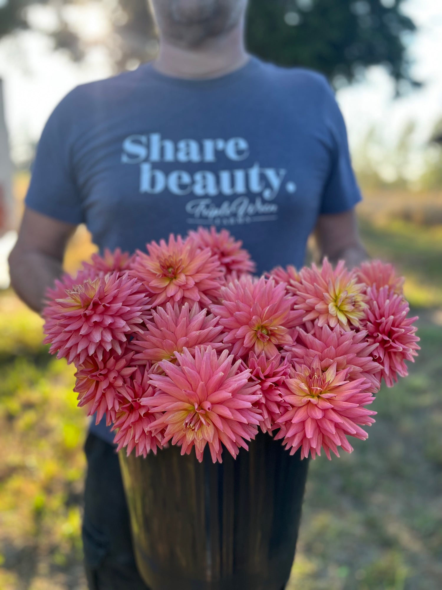 Buy Bloomquist Love dahlia tubers from Triple Wren Farms for your home garden